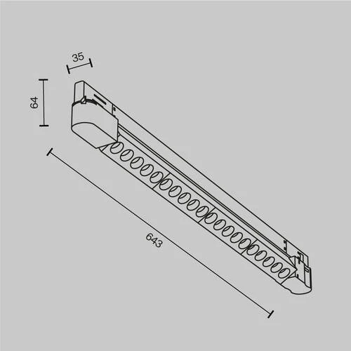 Трековый светильник Трехфазная трековая система TRINITY Points, LED 20W, 4000K, Белый (Maytoni Technical, TR195-3-20W4K-M-W) - Amppa.ru