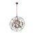 LOFT1897/6 Подвесная люстра LOFT IT Foucaults orb crystal - Amppa.ru