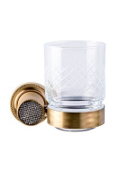 Стакан настенный BOHEME Royal Cristal 10924-BR-B