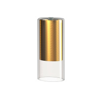 Плафон Nowodvorski Cameleon Cylinder S Transparent/Brass 8546