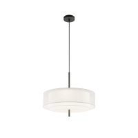 Подвесной светильник Modern Bergamo, 5xE27 Черный, Прозрачный и белый (Maytoni, MOD613PL-05W1)