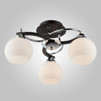 Люстра потолочная 9654/3 хром/черный (Eurosvet, 00000065862)