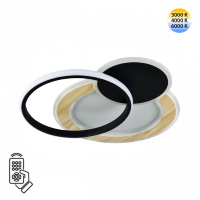 Потолочный Светильник Pine Mitra Led, Led, Белый; Черный (сонекс, 7735/80l)