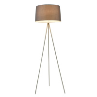 Торшер Modern Bonita, 1xE27 Серый, Серый (Freya, FR5152-FL-01-GR)